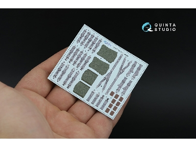 Uh-1b 3d-printed & Coloured Interior On Decal Paper (Trumpeter) - image 5
