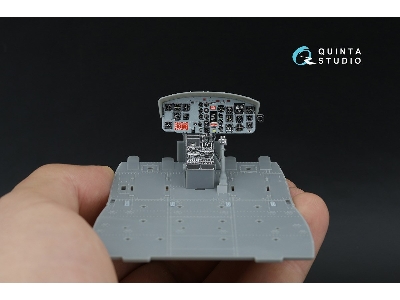 Uh-1b 3d-printed & Coloured Interior On Decal Paper (Trumpeter) - image 12