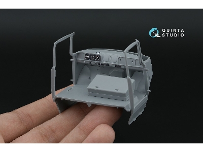 Zil-130 3d-printed & Coloured Interior On Decal Paper (Zvezda) - image 12