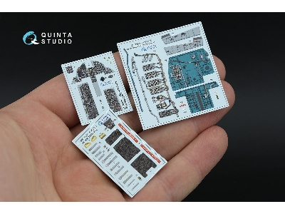 F-15c Late/F-15j Late 3d-printed & Coloured Interior On Decal Paper (Hasegawa) - image 2