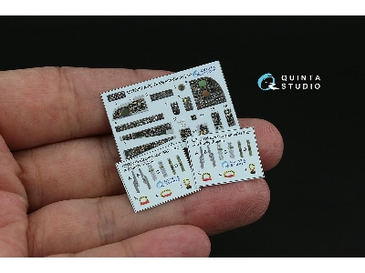 A-6e Tram Intruder 3d-printed & Coloured Interior On Decal Paper (Fujimi) - image 2
