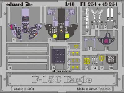 F-15C 1/48 - Academy Minicraft - - image 1