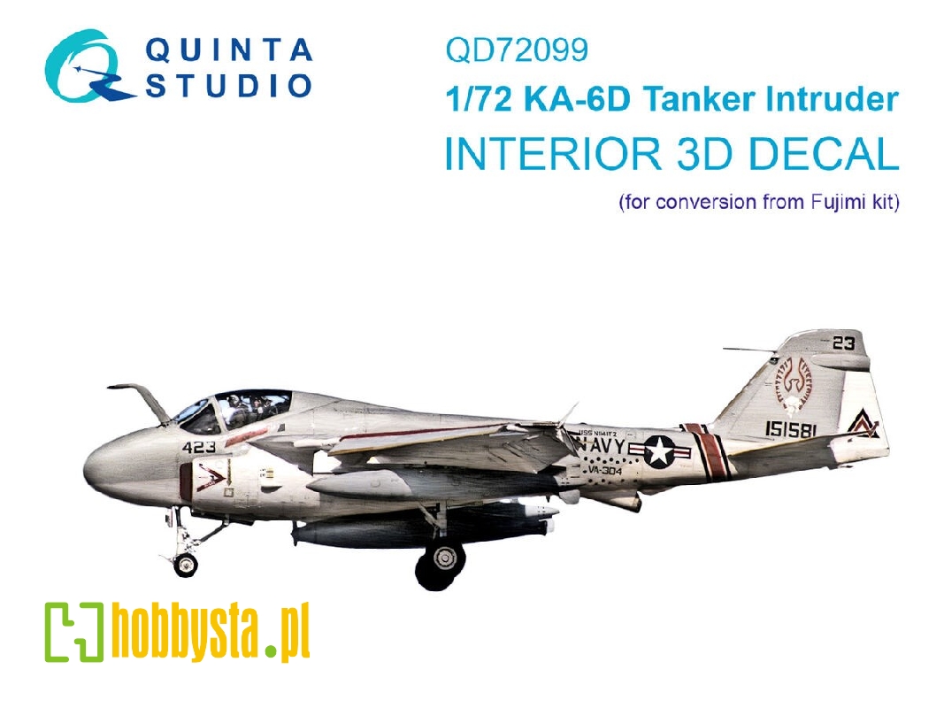 Ka-6d Tanker Intruder 3d-printed & Coloured Interior On Decal Paper (Fujimi) - image 1 Ka-6d Tanker Intruder 3d-printed & Coloured Interior On Decal Paper (Fujimi) - image 1