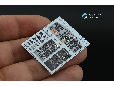 Uh-1b 3d-printed & Coloured Interior On Decal Paper (Trumpeter) (Small Version) - image 7