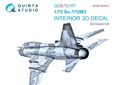Su-17um3 3d-printed & Coloured Interior On Decal Paper (Modelsvit) (Small Version) - image 1