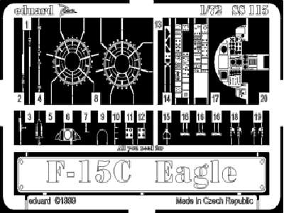 F-15C 1/72 - Academy Minicraft - image 1