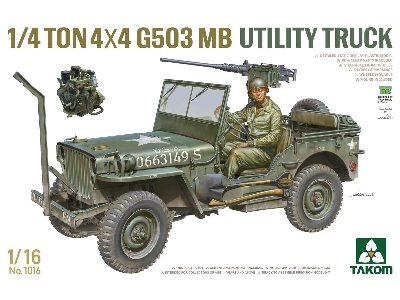 1/4 Ton 4x4 G503 Mb Utility Truck - image 1