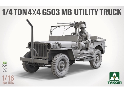 1/4 Ton 4x4 G503 Mb Utility Truck - image 2