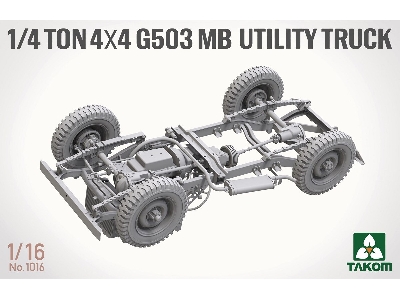 1/4 Ton 4x4 G503 Mb Utility Truck - image 7