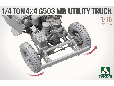 1/4 Ton 4x4 G503 Mb Utility Truck - image 8