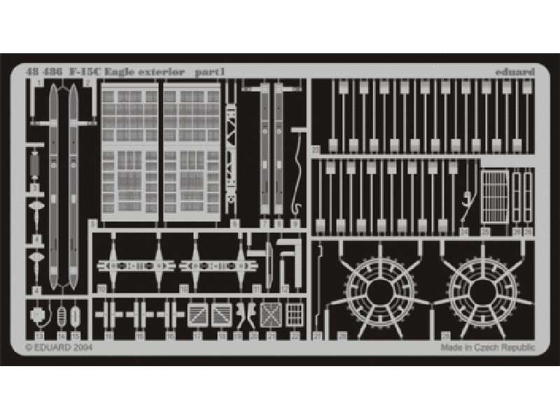 F-15C exterior 1/48 - Academy Minicraft - image 1