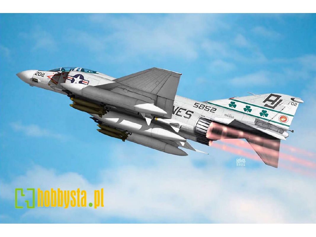 Mcdonnell Douglas F-4 J Phantom Ii "fighting Shamrocks" - image 1 Mcdonnell Douglas F-4 J Phantom Ii "fighting Shamrocks" - image 1