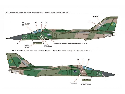 General Dynamics F-111 A - Vietnam War - image 3