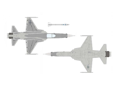Northrop Kf-5e Tiger Ii Fighter In Rokaf Service (Ca.1980s - Present) - image 4