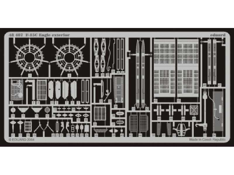 F-15C exterior 1/48 - Hasegawa - image 1