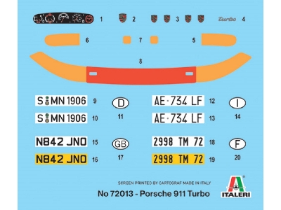 Porsche 911 - Complete Set For Modeling - Starter kit - image 3