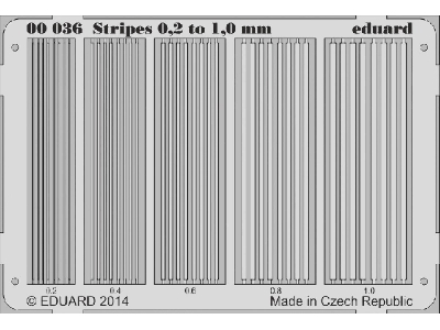 Stripes 0.2 to 1 mm - image 1
