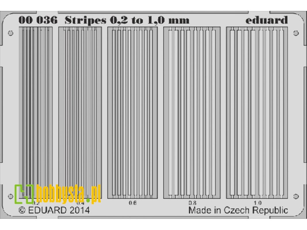 Stripes 0.2 to 1 mm - image 1