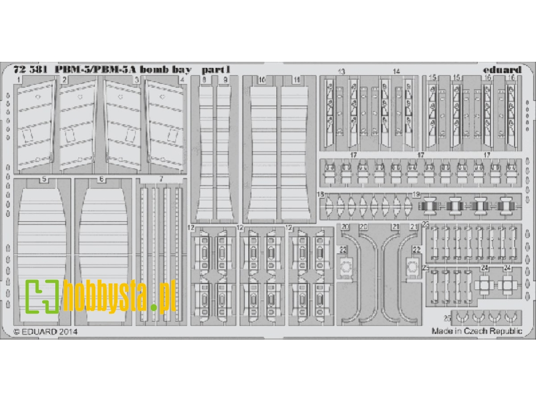 PBM-5/ PBM-5A bomb bay 1/72 - Minicraft - image 1 PBM-5/ PBM-5A bomb bay 1/72 - Minicraft - image 1