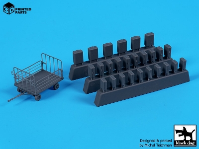 Baggage Cart + Suitcases - image 3
