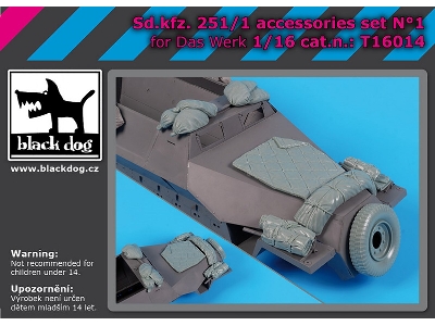 Sd.Kfz. 251/1 Accessories Set No.1 (For Das Werk) - image 1