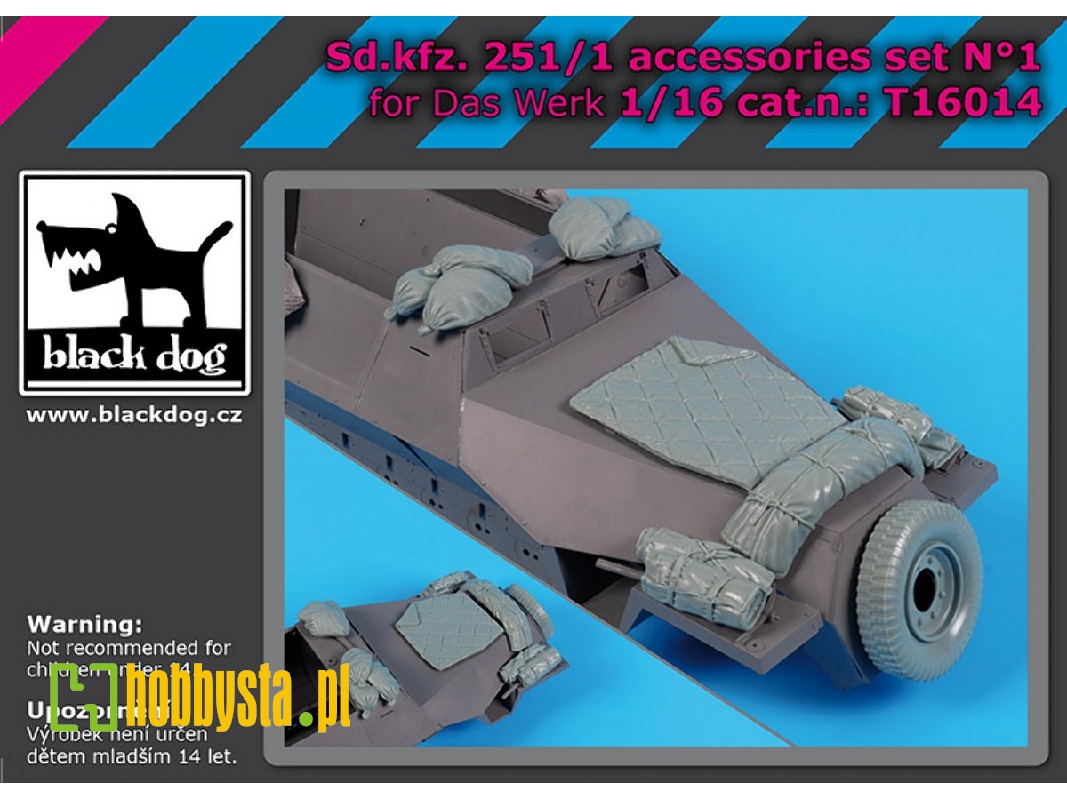 Sd.Kfz. 251/1 Accessories Set No.1 (For Das Werk) - image 1 Sd.Kfz. 251/1 Accessories Set No.1 (For Das Werk) - image 1