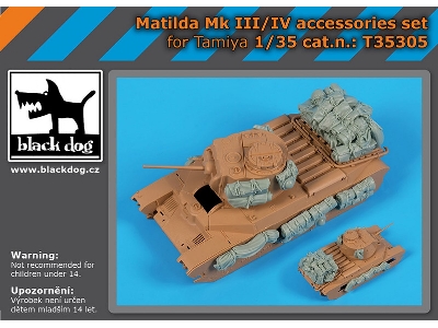 Matilda Mk Iii/Iv Accessories Set (For Tamiya) - image 1