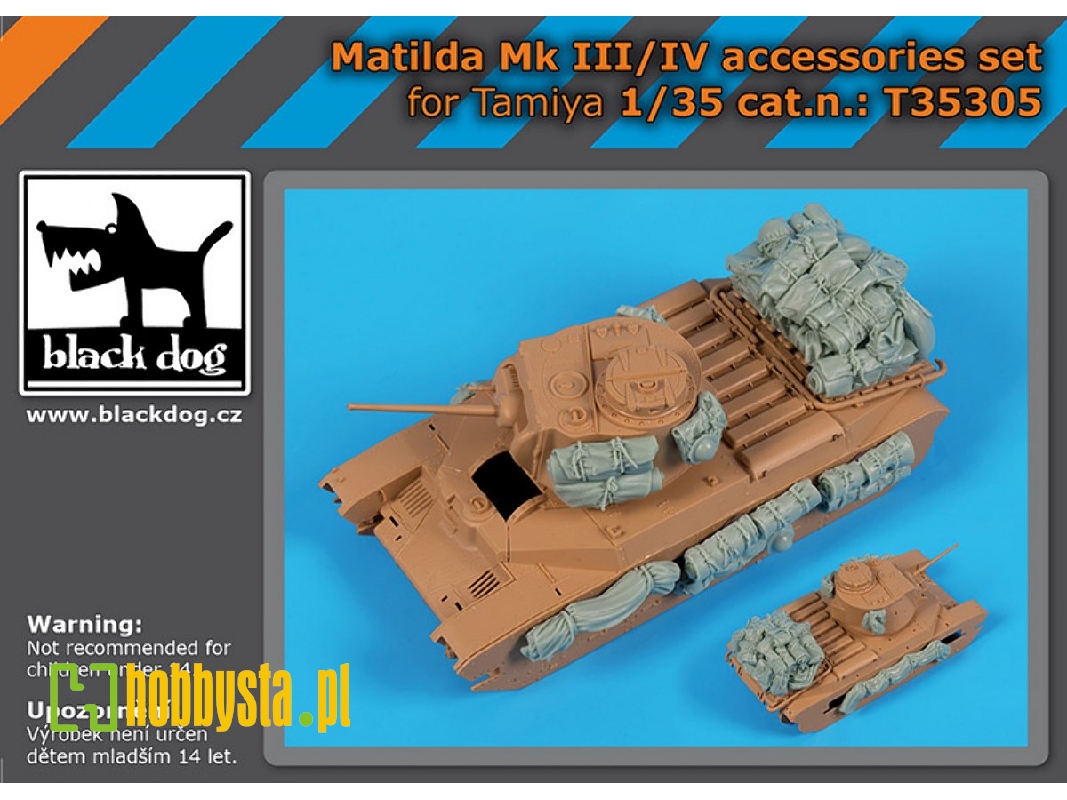 Matilda Mk Iii/Iv Accessories Set (For Tamiya) - image 1 Matilda Mk Iii/Iv Accessories Set (For Tamiya) - image 1