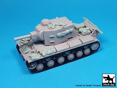 German Pz.Kpfw Kv-2/754 Accessories Set (For Trumpeter) - image 3