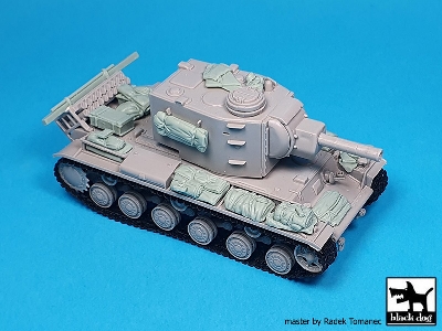 German Pz.Kpfw Kv-2/754 Accessories Set (For Trumpeter) - image 5