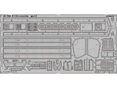 F-14A exterior 1/48 - Hobby Boss - image 2