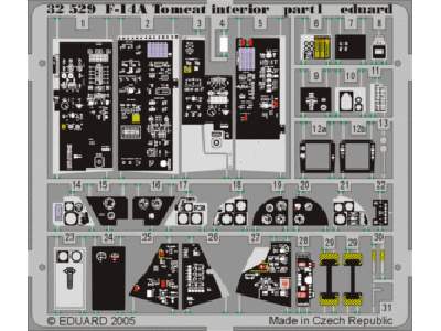 F-14A interior 1/32 - Tamiya - image 1