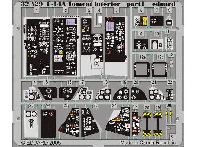 F-14A interior 1/32 - Tamiya - image 2