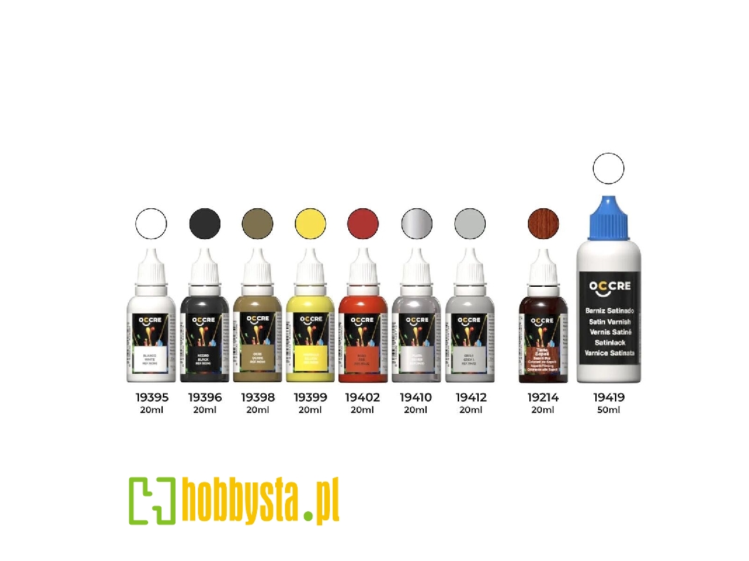 Occre 90565 Milan Tram Acrylic Paint Pack - image 1 Occre 90565 Milan Tram Acrylic Paint Pack - image 1