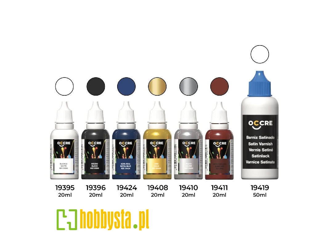 Occre 90566 Endeavour America's Cup Acrylic Paint Pack - image 1