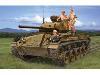 French M24 Chaffee In Indochina War - image 1