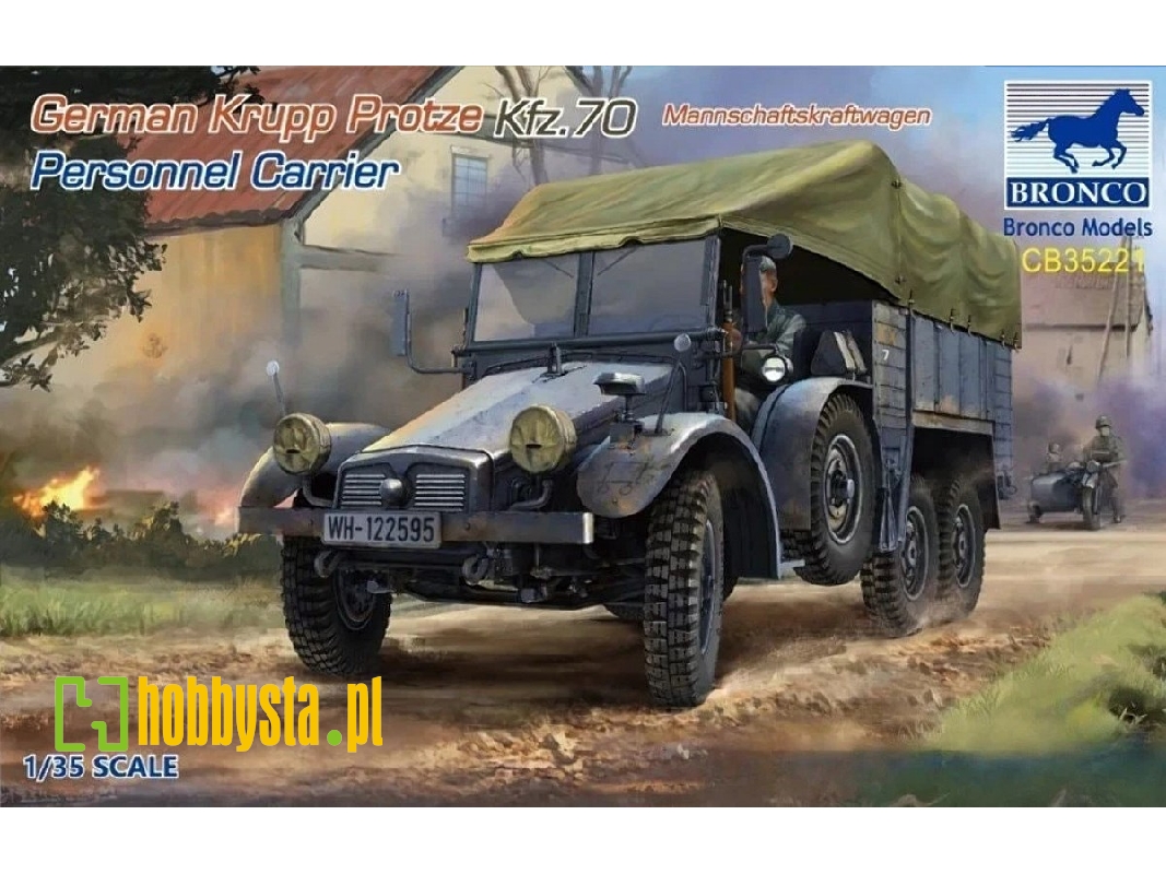 German Krupp Protze Kfz. 70 Personnel Carrier - image 1 German Krupp Protze Kfz. 70 Personnel Carrier - image 1