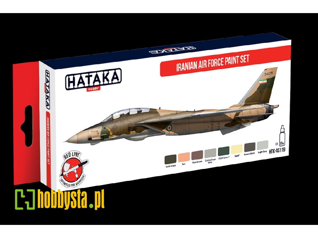 As119 Iranian Air Force Paint Set - image 1