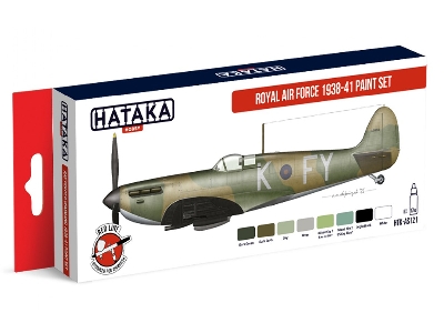 Htk-as121 Royal Airforce 1938 - 1941 Paint Set - image 1