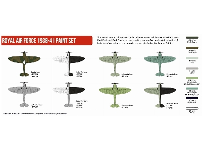 Htk-as121 Royal Airforce 1938 - 1941 Paint Set - image 2