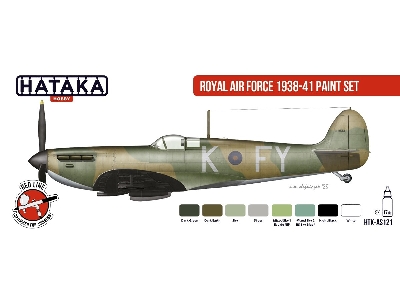 Htk-as121 Royal Airforce 1938 - 1941 Paint Set - image 3