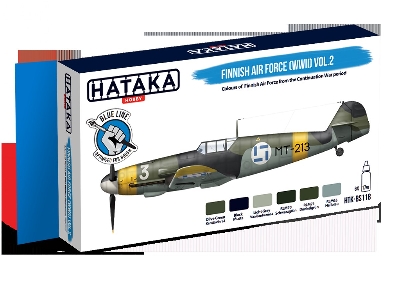 Htk-bs118 Finnish Air Force (Wwii) Vol. 2 Paint Set - image 1