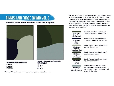 Htk-bs118 Finnish Air Force (Wwii) Vol. 2 Paint Set - image 2