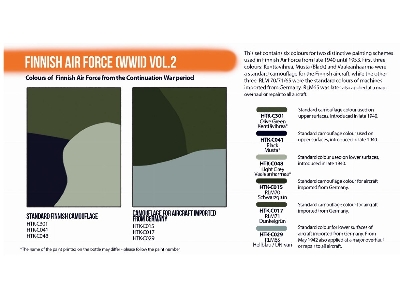 Htk-cs118 Finnish Wwii Air Force Volume 2 - image 2