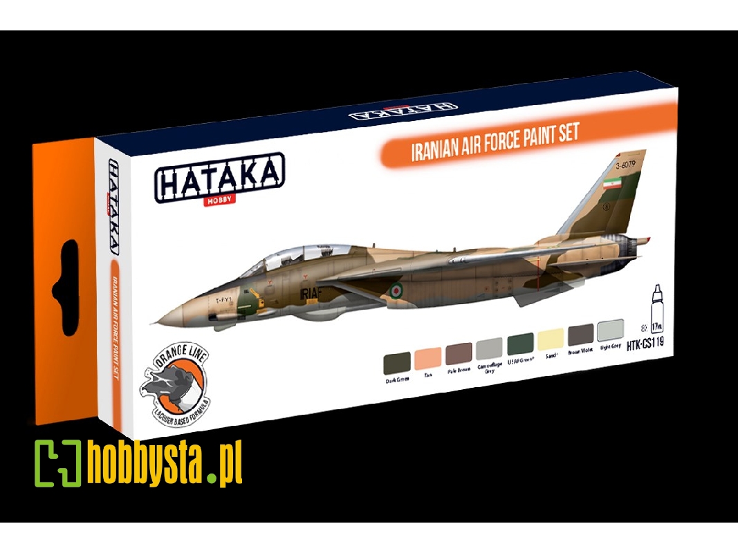Cs119 Iranian Air Force Paint Set - image 1