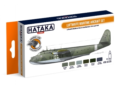 Htk-cs120 Luftwaffe Maritime Aircraft Paint Set - image 1
