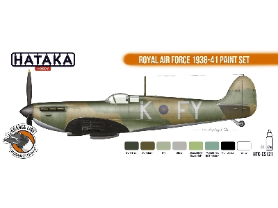 Htk-cs121 Royal Airforce 1938 - 1941 Paint Set - image 3
