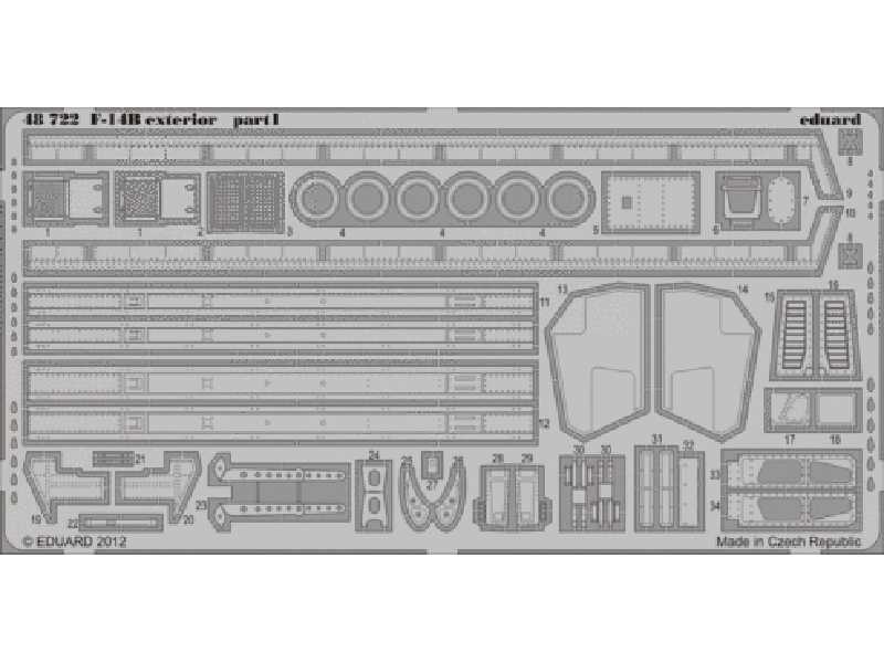 F-14B exterior 1/48 - Hobby Boss - image 1