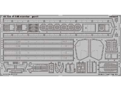 F-14B exterior 1/48 - Hobby Boss - image 2