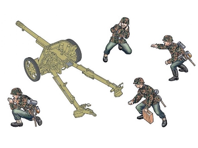 Pak 97/38 AT Gun with crew - image 3